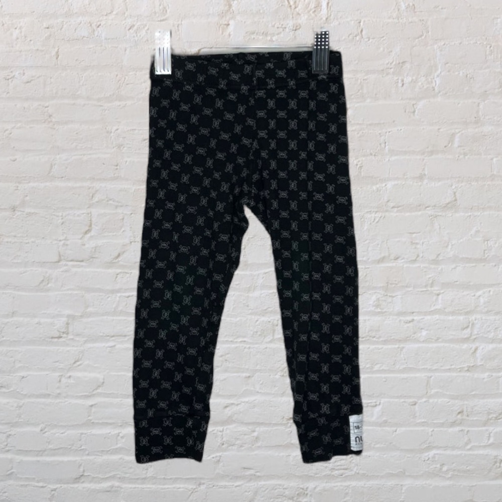 Nununu Skull & Crossbone Print Leggings